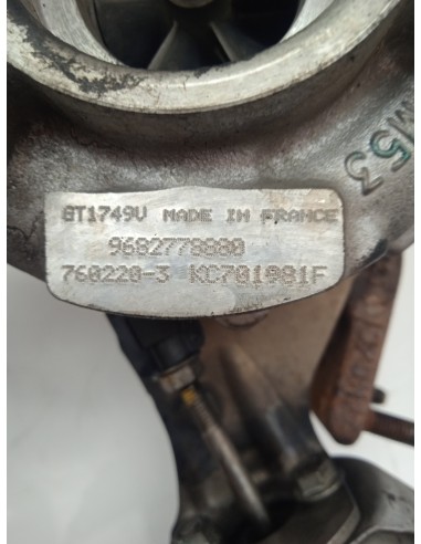 Recambio de turbocompresor para citroën c8 hdi 138 fap exclusive referencia OEM IAM 9682778880  