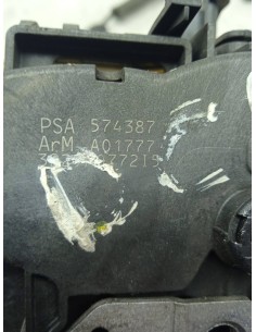 Recambio de cerradura puerta del. derecha para citroën c5 berlina 2.0 hdi fap referencia OEM IAM 574387   2