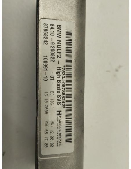 Recambio de modulo electronico para bmw serie 1 berlina (e81/e87) 120d referencia OEM IAM 84109200822  