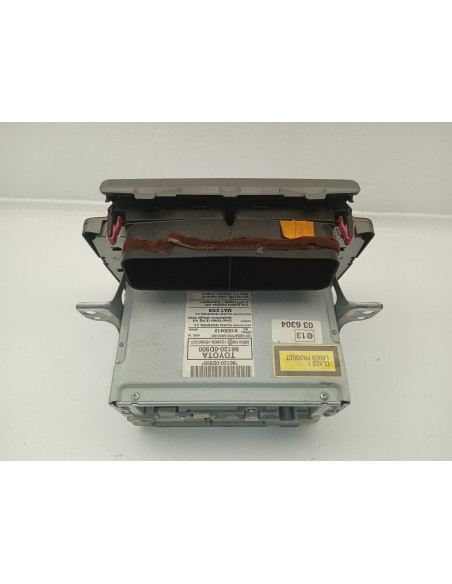 Recambio de sistema audio / radio cd para toyota yaris active referencia OEM IAM 861200D500  