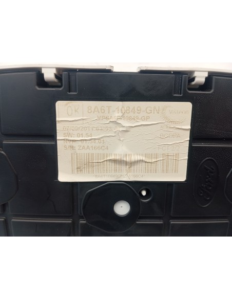 Recambio de cuadro instrumentos para ford fiesta (cb1) titanium referencia OEM IAM 8A6T10849GN  