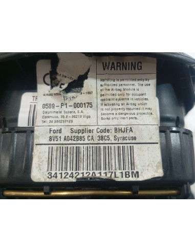Recambio de kit airbag para ford fiesta (cb1) titanium referencia OEM IAM COMPLETO  