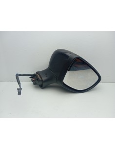 Recambio de retrovisor derecho para renault clio iv dynamique referencia OEM IAM 963654973R COLOR NEGRO 9 PINES