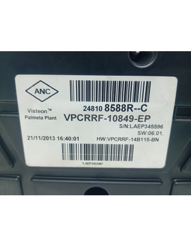Recambio de cuadro instrumentos para renault clio iv dynamique referencia OEM IAM 248108588R  