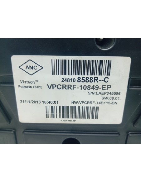 Recambio de cuadro instrumentos para renault clio iv dynamique referencia OEM IAM 248108588R  