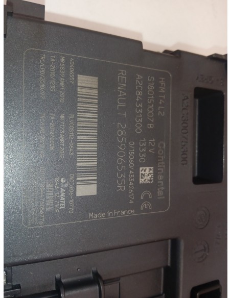 Recambio de conmutador de arranque para renault clio iv dynamique referencia OEM IAM 285906535R  
