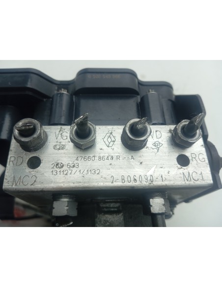 Recambio de abs para renault clio iv dynamique referencia OEM IAM 476608644R  
