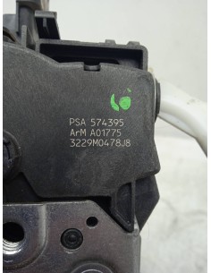 Recambio de cerradura puerta trasera izquierda para citroën c5 berlina 2.0 hdi fap referencia OEM IAM 574395   2