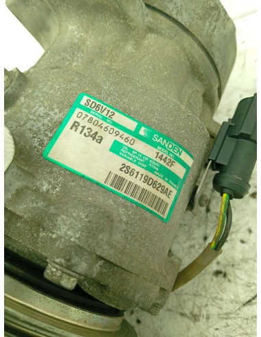 Recambio de compresor aire acondicionado para ford fusion (ju_) 1.4 tdci referencia OEM IAM 2S6119D629AE  