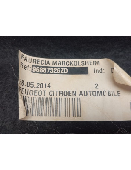 Recambio de bandeja trasera para citroën ds4 design referencia OEM IAM 96887326ZD  