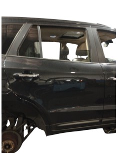 Recambio de puerta trasera derecha para hyundai santa fe (bm) 2.2 crdi comfort 4x4 referencia OEM IAM 770042B030 COLOR NEGRO 