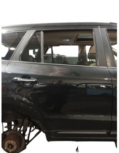 Recambio de puerta trasera derecha para hyundai santa fe (bm) 2.2 crdi comfort 4x4 referencia OEM IAM 770042B030 COLOR NEGRO  2
