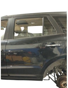 Recambio de puerta trasera izquierda para hyundai santa fe (bm) 2.2 crdi comfort 4x4 referencia OEM IAM 770032B030 COLOR NEGRO 