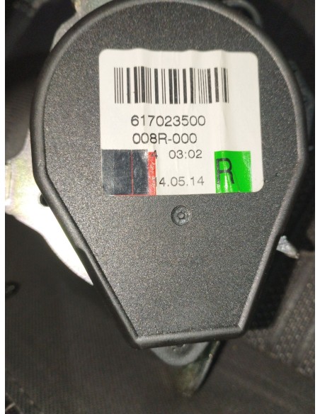 Recambio de cinturon seguridad delantero derecho para opel astra j lim. selective referencia OEM IAM 617023500  