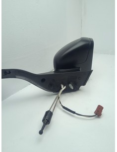 Recambio de retrovisor derecho para peugeot 208 access referencia OEM IAM 1611240180 COLOR NEGRO MANUAL , CLEMA 4 PINES 2