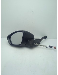 Recambio de retrovisor izquierdo para peugeot 208 access referencia OEM IAM 1611240080 COLOR NEGRO MANUAL , CLEMA DE 2 PINES