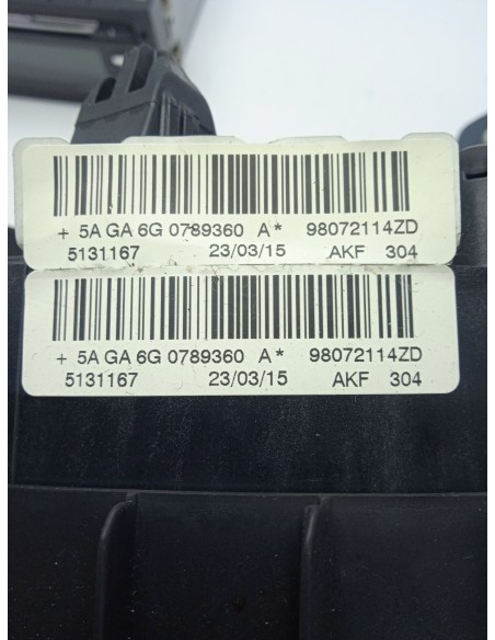 Recambio de kit airbag para peugeot 208 access referencia OEM IAM 9810363180  