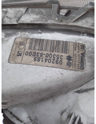 Recambio de faro izquierdo para suzuki wagon r+ rb (mm) 1.3 16v cat referencia OEM IAM 09204189  