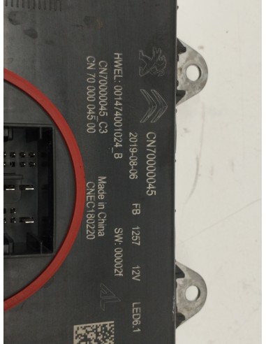 Recambio de centralita luces para ds 7 crossback e-tense 4x4 so chic referencia OEM IAM CN70000045  