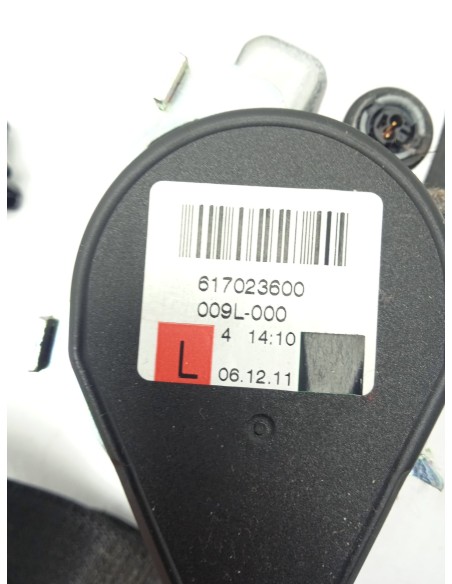 Recambio de cinturon seguridad delantero izquierdo para opel astra j lim. selective referencia OEM IAM 617023600  