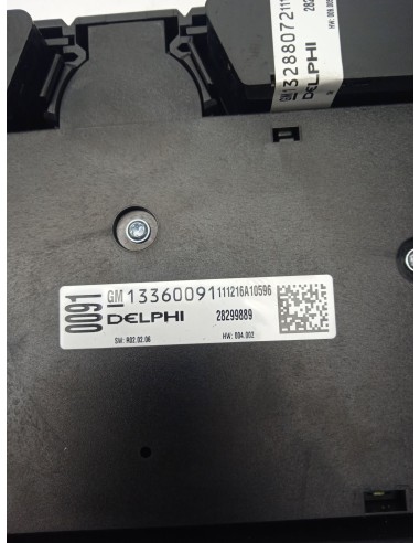 Recambio de mando multifuncion para opel astra j lim. selective referencia OEM IAM 13360091  