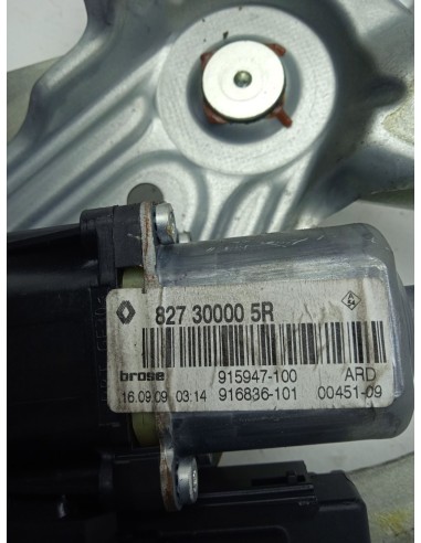 Recambio de elevalunas trasero derecho para renault scenic iii expression referencia OEM IAM 827300005R  