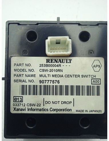 Recambio de mando multifuncion para renault scenic iii expression referencia OEM IAM 253B00004R  