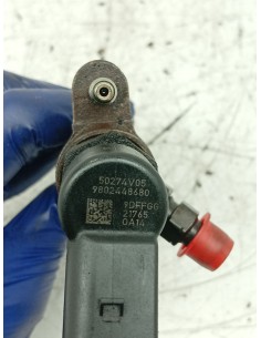 Recambio de inyector para citroën berlingo station wagon xtr plus referencia OEM IAM 9802448680   2