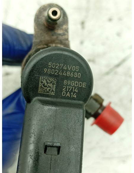 Recambio de inyector para citroën berlingo station wagon xtr plus referencia OEM IAM 9802448680  