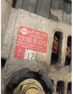 Recambio de alternador para nissan almera ii hatchback (n16) 1.5 referencia OEM IAM 23100BU010   2