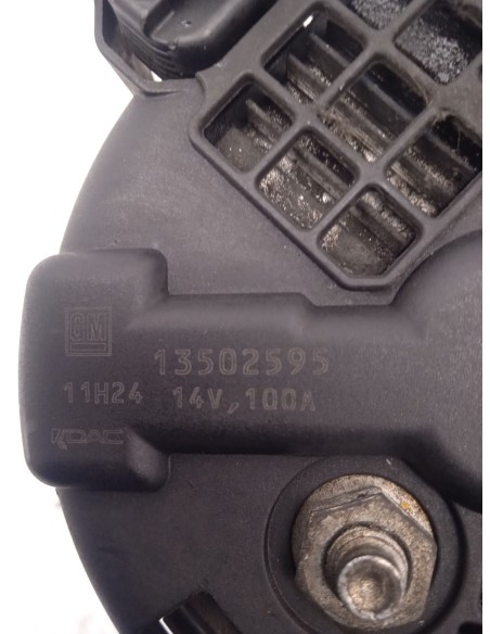 Recambio de alternador para opel astra j lim. selective referencia OEM IAM 13502595  