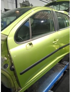 Recambio de puerta delantera izquierda para peugeot 207 confort referencia OEM IAM 9002X5 COLOR VERDE  2