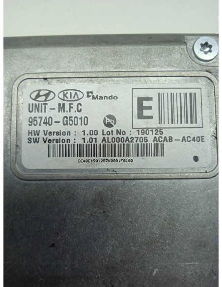 Recambio de modulo electronico para kia niro business referencia OEM IAM 95740G5010  