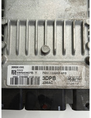 Recambio de centralita motor uce para ford focus lim. (cb4) referencia OEM IAM 7M5112A650APB  