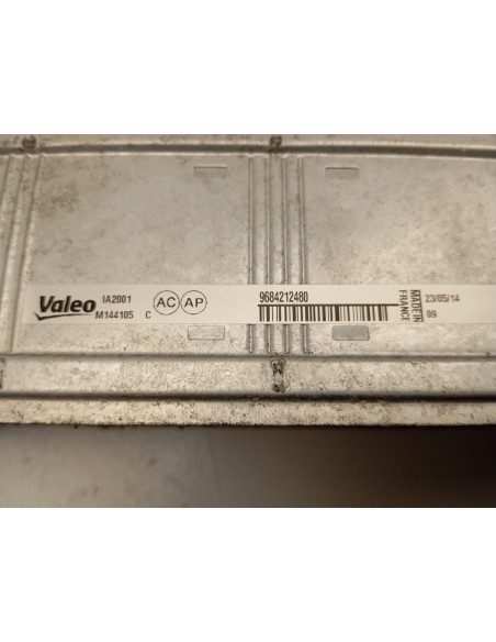 Recambio de intercooler para citroën ds4 design referencia OEM IAM 9684212480  