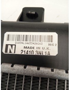 Recambio de radiador agua para nissan leaf referencia OEM IAM 214103NL1A   2