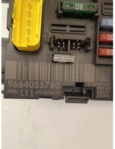Recambio de caja reles / fusibles para peugeot 207 confort referencia OEM IAM 9664055780   2