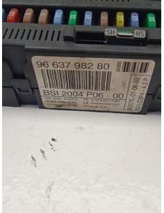 Recambio de caja reles / fusibles para peugeot 207 confort referencia OEM IAM 9663798280   2