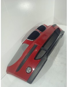 Recambio de paragolpes delantero para bmw serie 1 berlina (e81/e87) 118d referencia OEM IAM 51117136632 COLOR ROJO  2