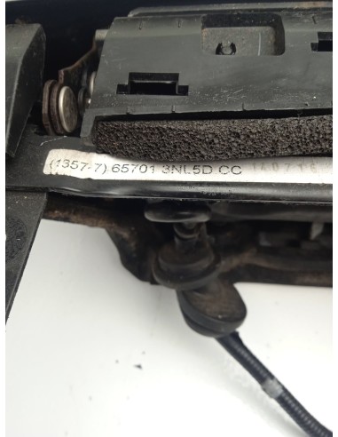 Recambio de rejilla delantera para nissan leaf referencia OEM IAM 657013NL5D COLOR BLANCO 