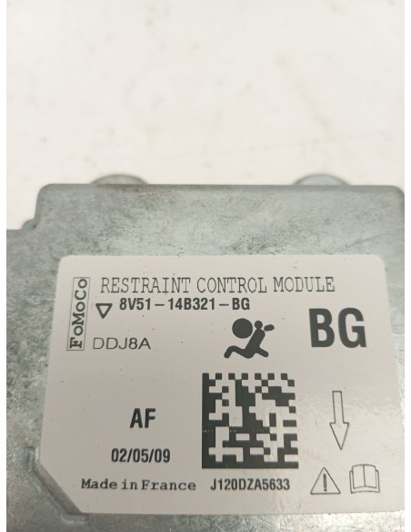 Recambio de centralita airbag para ford fiesta (cb1) ambiente referencia OEM IAM 8V5114B321BG  