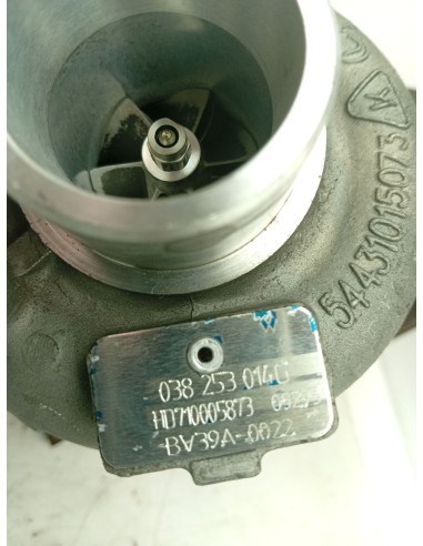 Recambio de turbocompresor para audi a3 (8p1) 1.9 tdi referencia OEM IAM 038253014G  