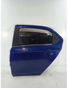 Recambio de puerta trasera izquierda para citroën c-elysee (dd_) 1.5 bluehdi 100 referencia OEM IAM 9675190780 COLOR AZUL 