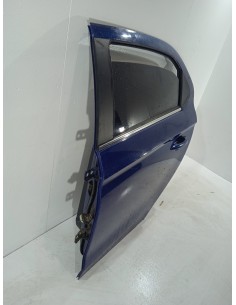 Recambio de puerta trasera izquierda para citroën c-elysee (dd_) 1.5 bluehdi 100 referencia OEM IAM 9675190780 COLOR AZUL  2