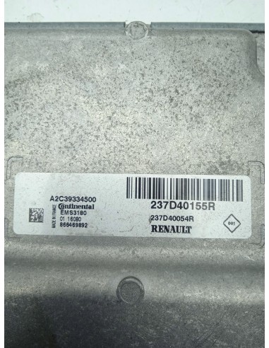 Recambio de centralita motor uce para renault zoe (bfm_) zoe referencia OEM IAM 237D40054R  