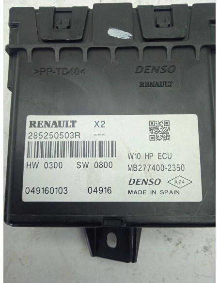 Recambio de modulo electronico para renault zoe (bfm_) zoe referencia OEM IAM 285250503R  