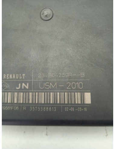 Recambio de modulo electronico para renault zoe (bfm_) zoe referencia OEM IAM 284B64259RB  