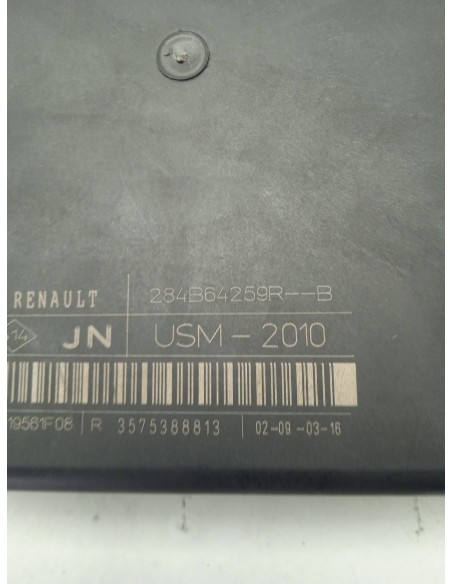 Recambio de modulo electronico para renault zoe (bfm_) zoe referencia OEM IAM 284B64259RB  