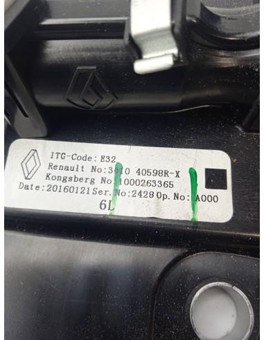 Recambio de palanca cambio para renault zoe (bfm_) zoe referencia OEM IAM 341040598R  