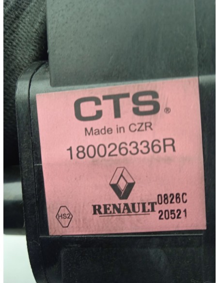 Recambio de potenciometro pedal para renault zoe (bfm_) zoe referencia OEM IAM 180026336R  